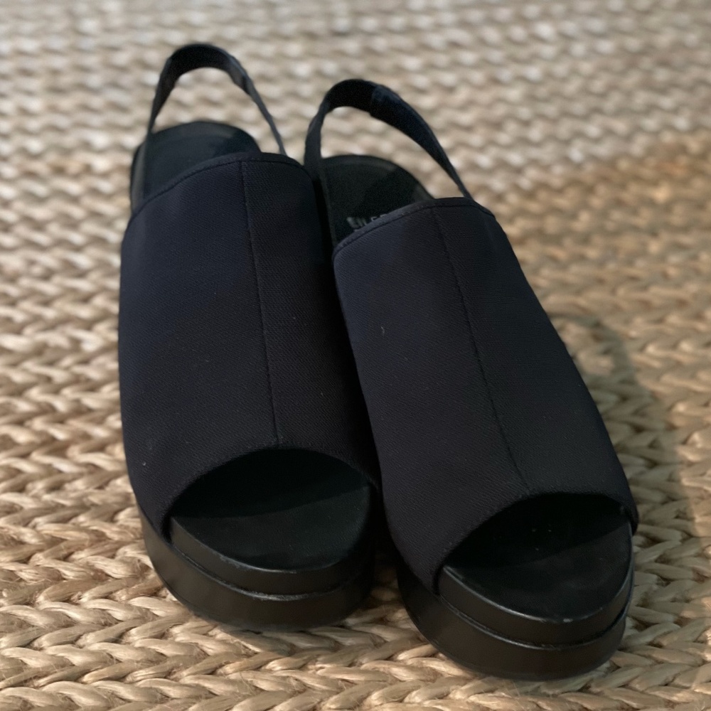 Eileen Fisher Canvas Wedges